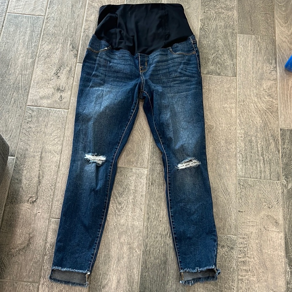 Isabel from Target Maternity Denim Jeans